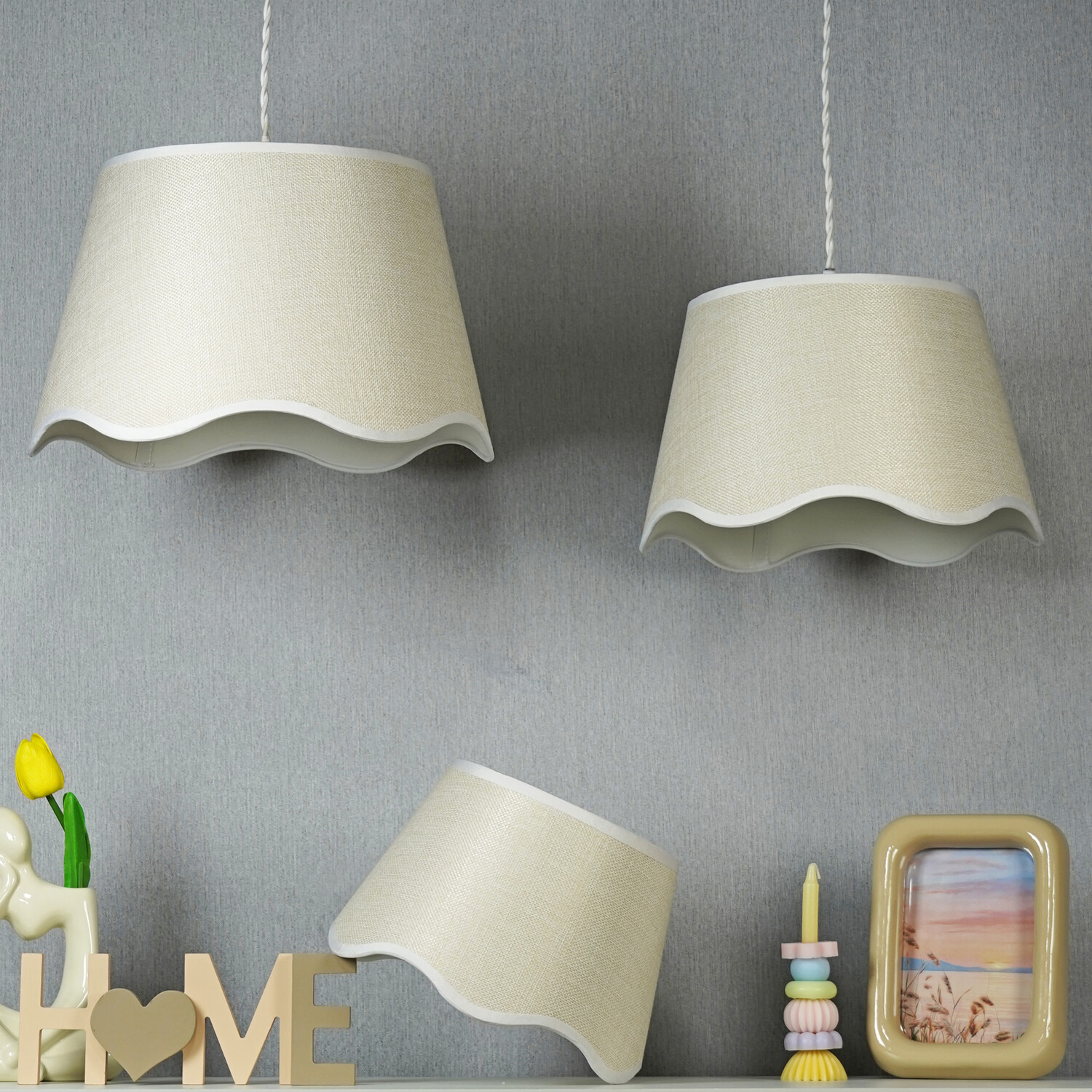 Scallop Shade Natural 25.5cm Image 10