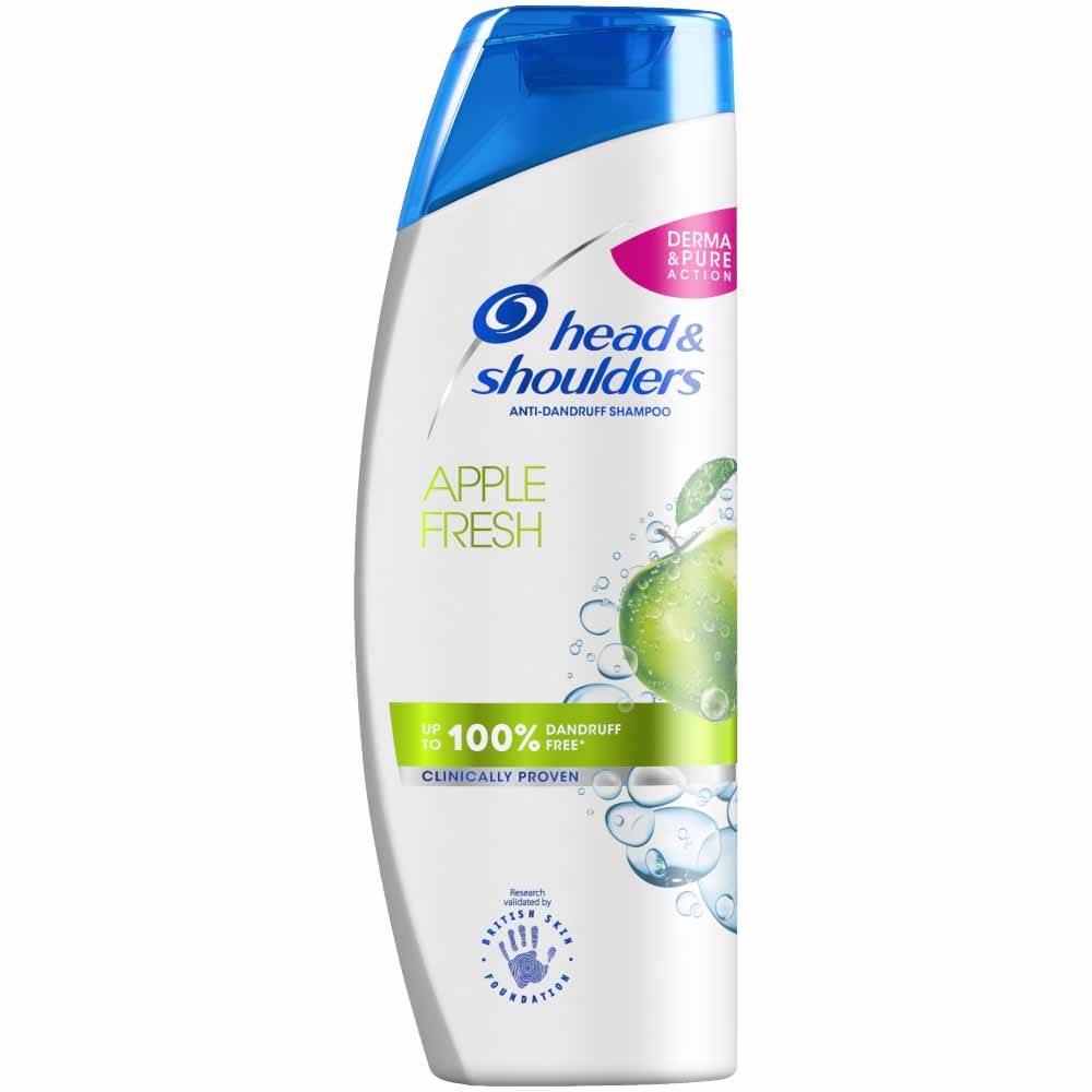 Head & Shoulders Apple Fresh Anti-Dandruff Shampoo 500ml Image 1