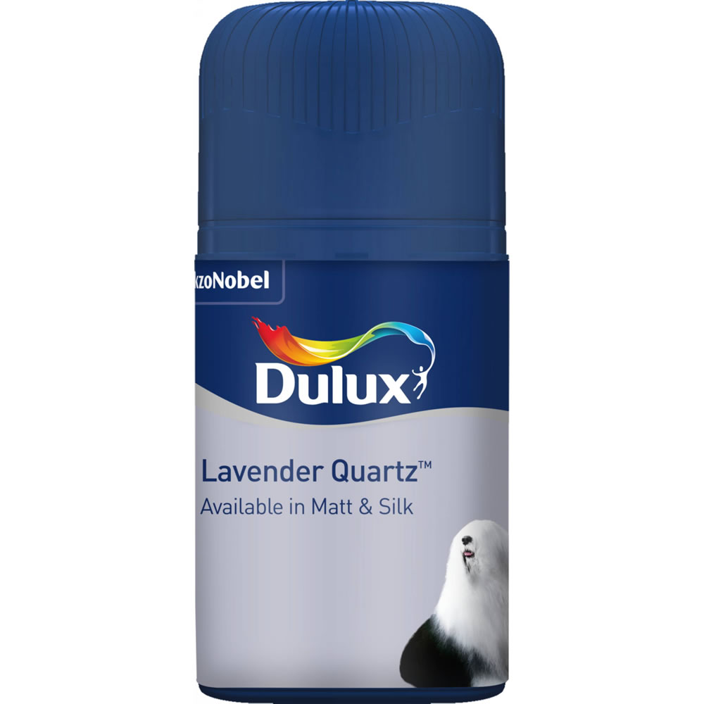 Dulux Lavender Quartz Matt Emulsion Paint Tester Pot 50ml Wilko