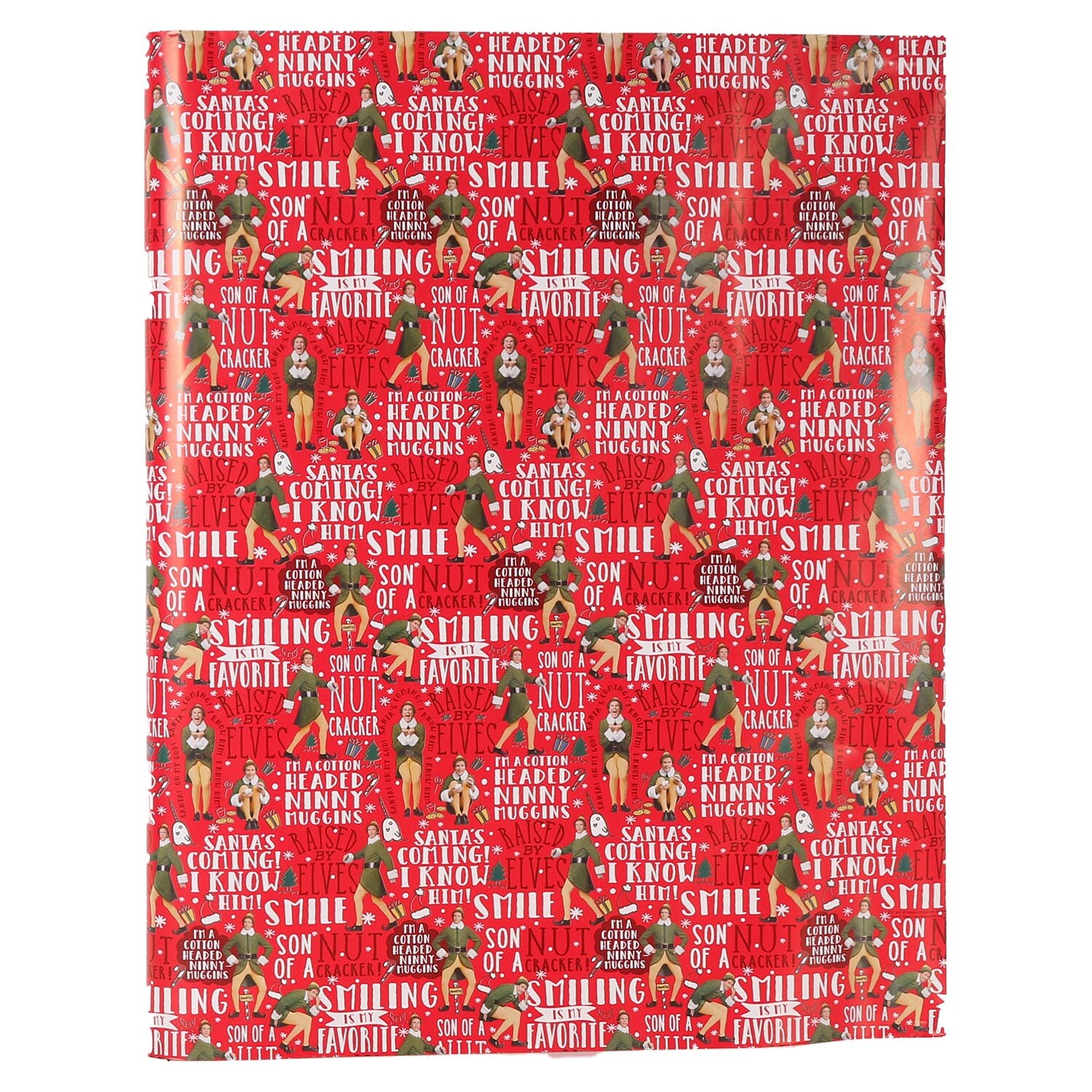 Elf Wrapping Paper 4m Image