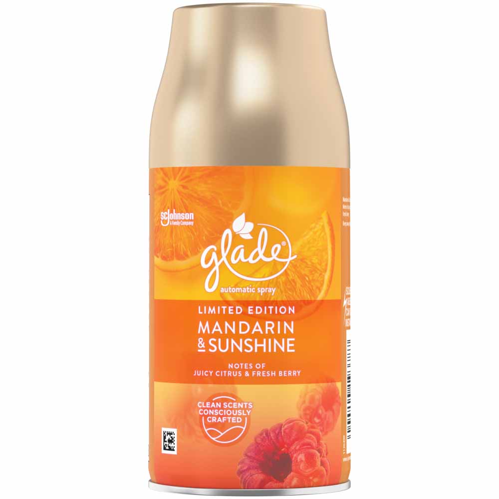 Glade Automatic Spray Refill Mandarin and Sunshine Air Freshener 269ml Image 2