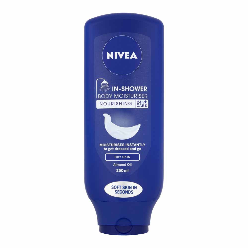 Nivea In Shower Nourishing Body Moisturiser 250ml Image 1