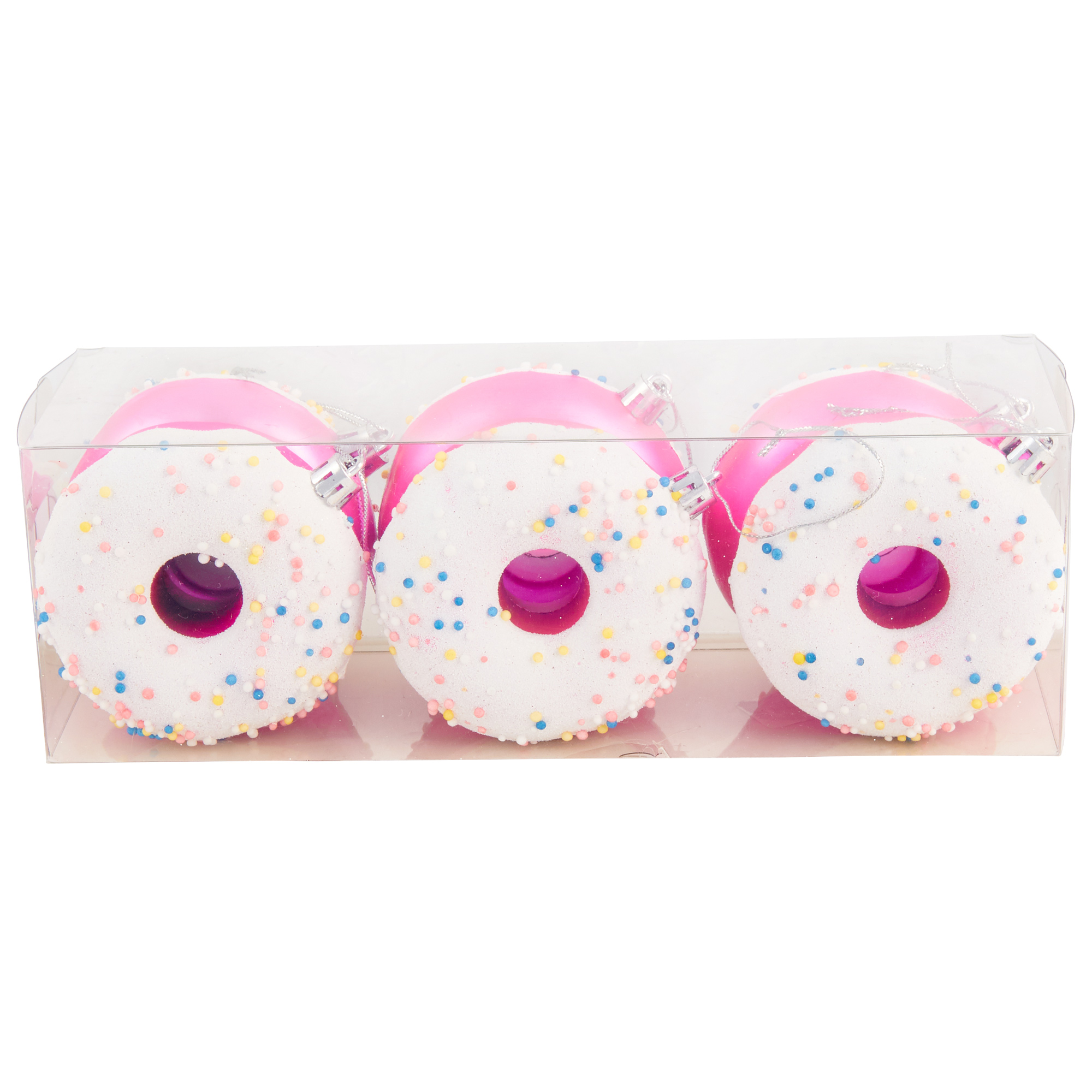 Set of 3 Hanging Doughnut Pack Image 1