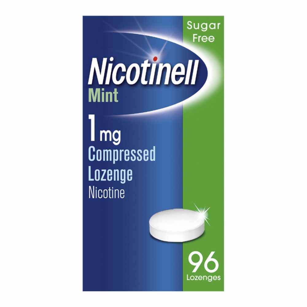 Nicotinell Mint Lozenge 1mg 96 pack Image 2