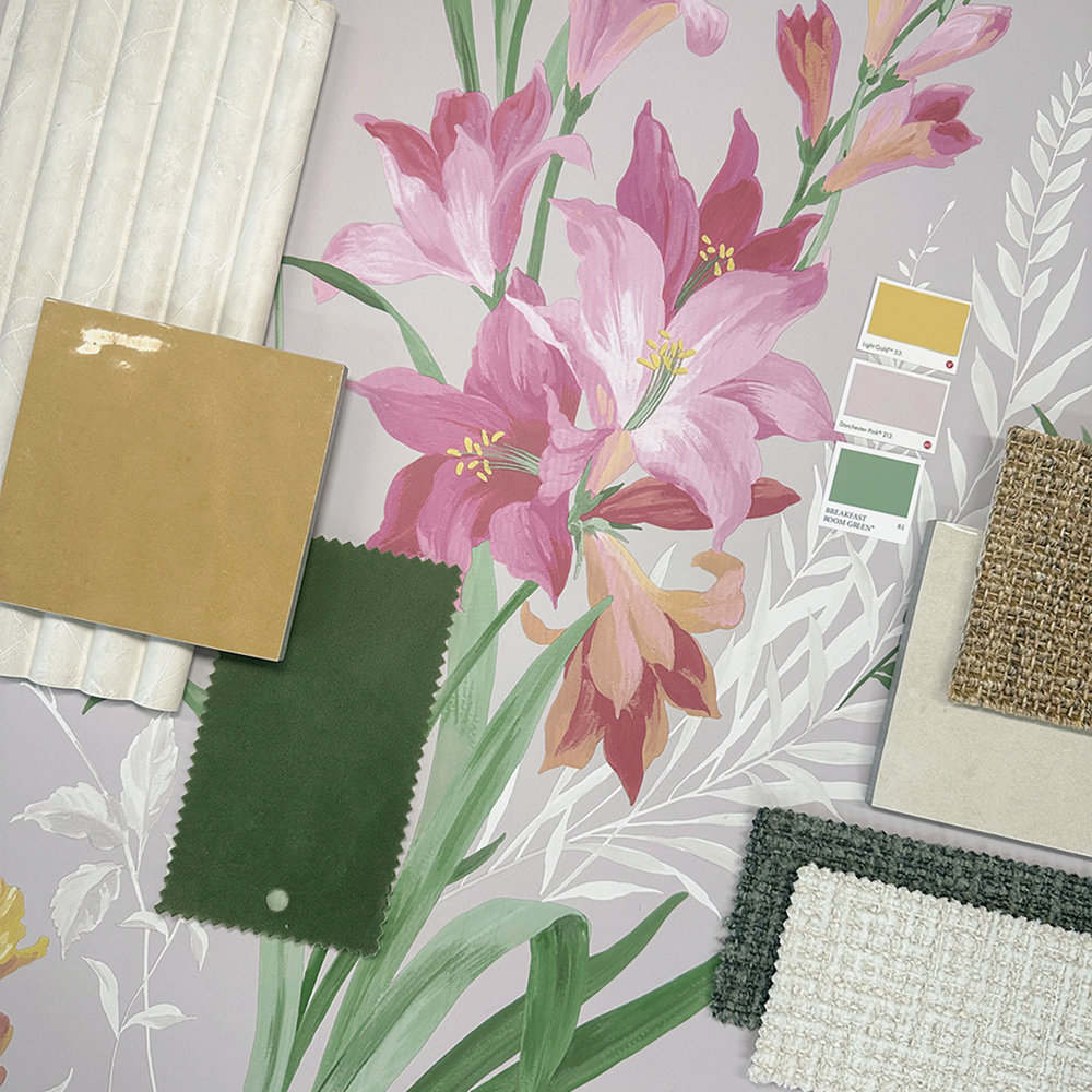 Belgravia Decor Thalia Pink Wallpaper Image 3