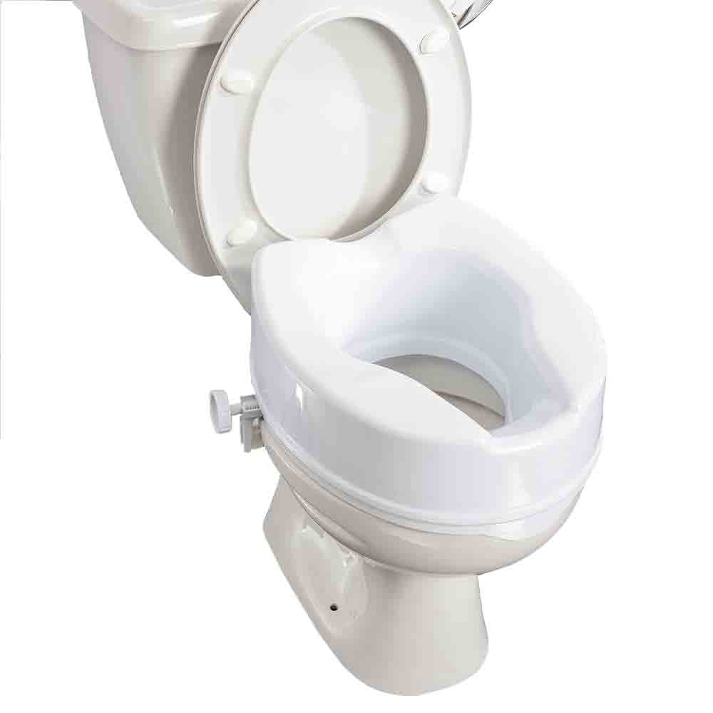 NRS Healthcare Linton Plus Raised Toilet Seat Retail Pack 150mm Image 3