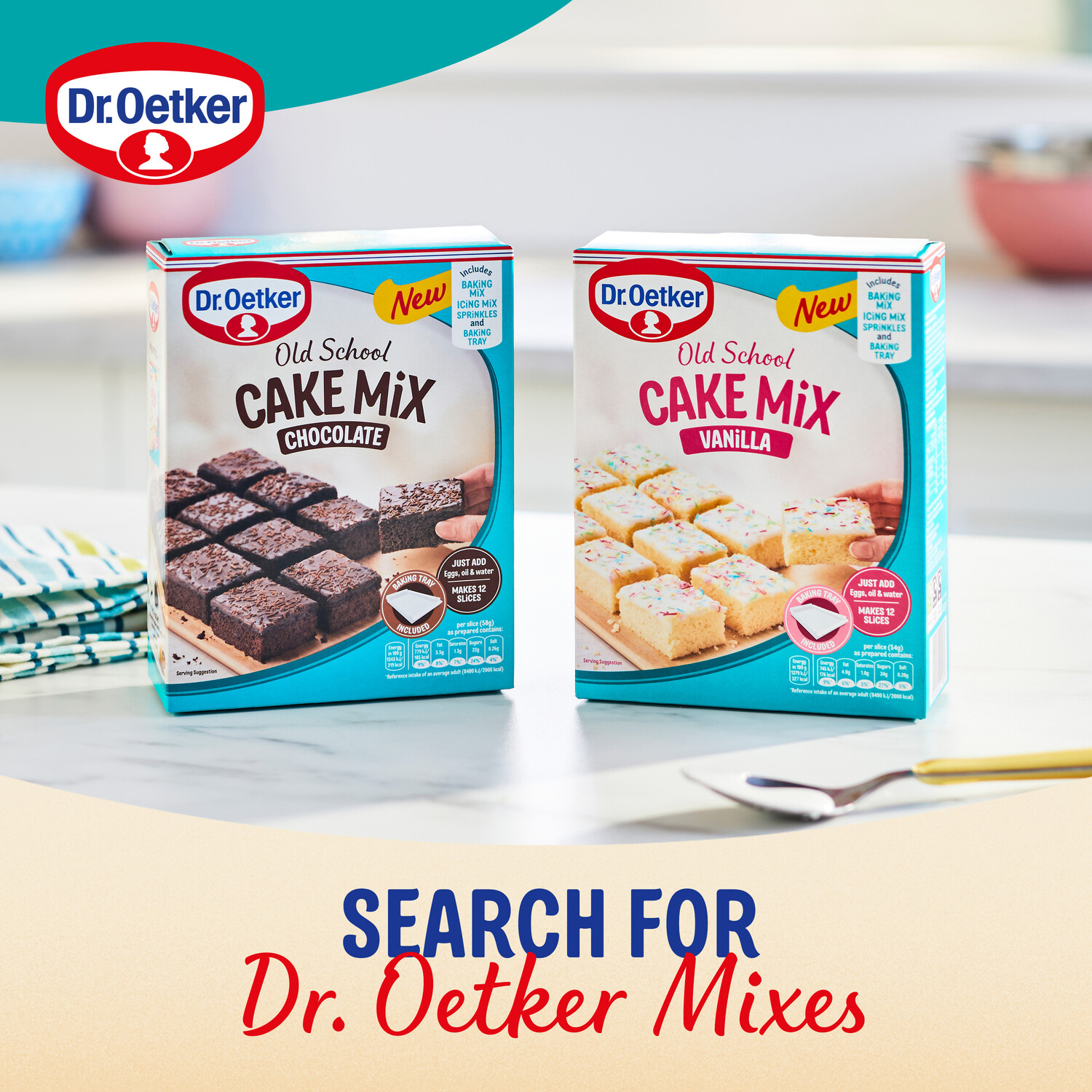 Dr. Oetker Vanilla Old School Cake Mix Image 5