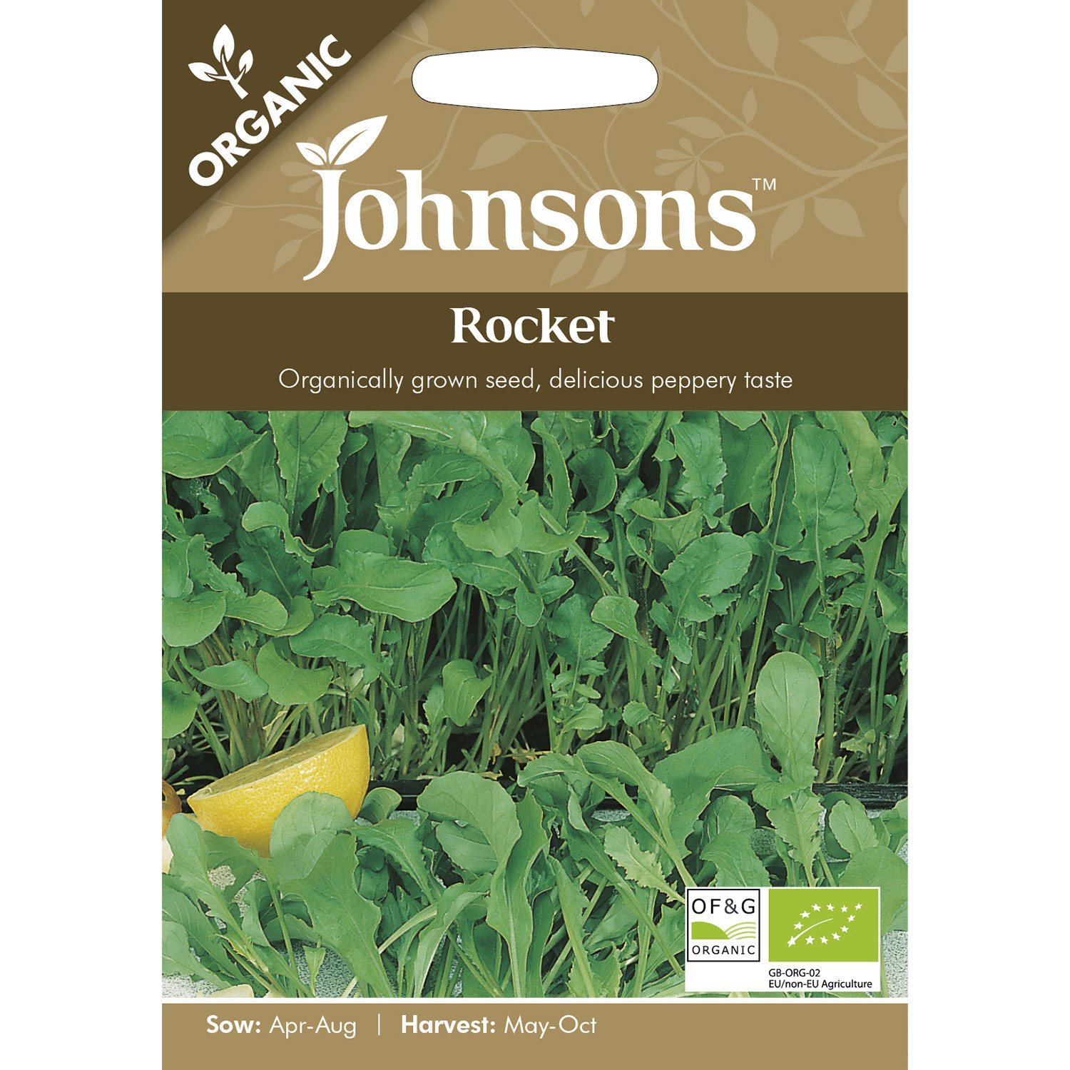 Johnsons Organic Rocket Seeds Image 2
