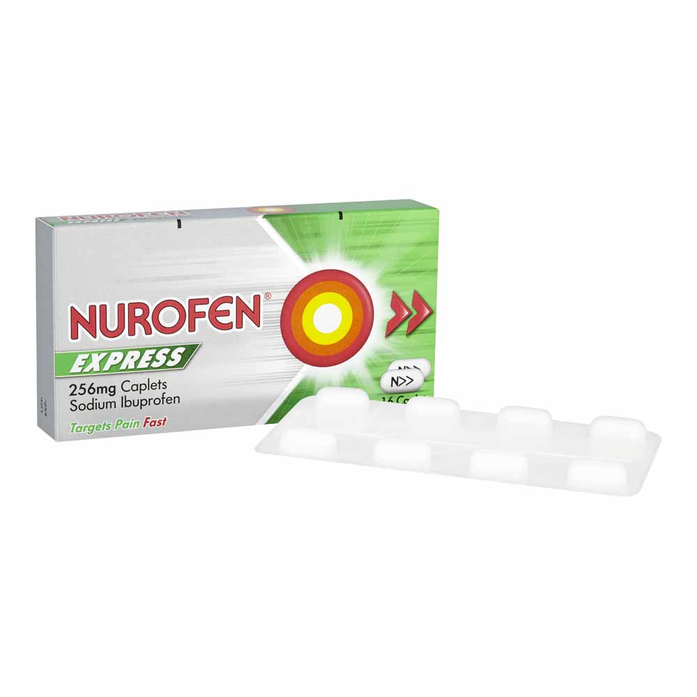Nurofen Ibuprofen Express 16pk 200mg Image 3