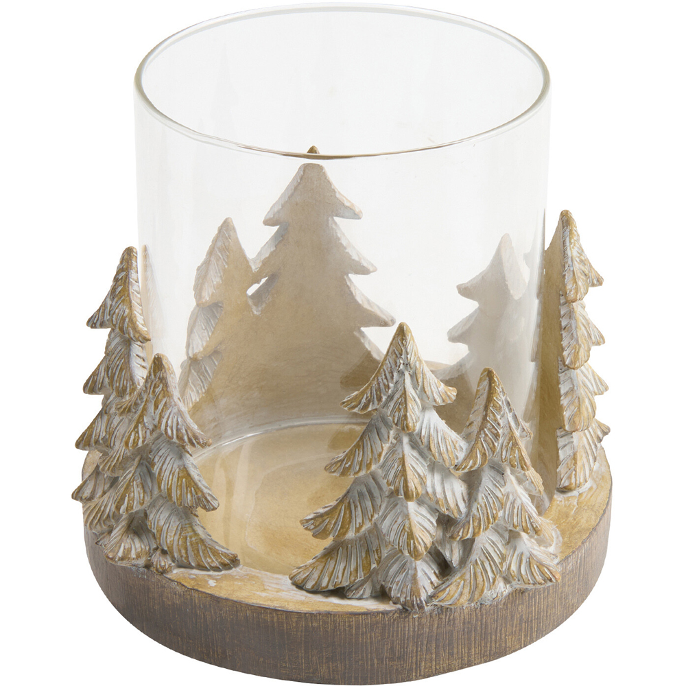 Nordic Forest Resin Candle Holder Image 3