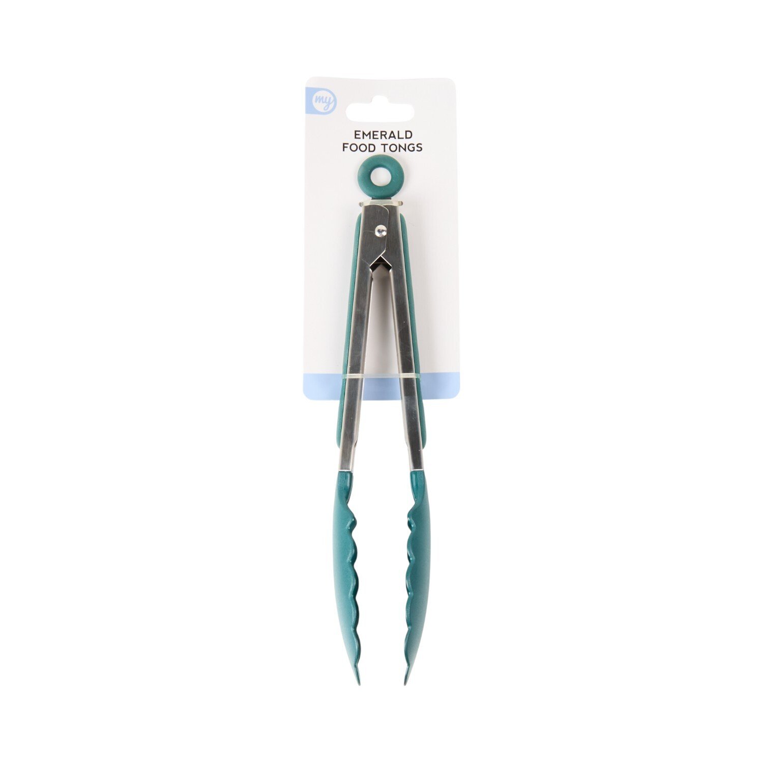 My Kitchen Emerald Handle Food Tong Green Image 1