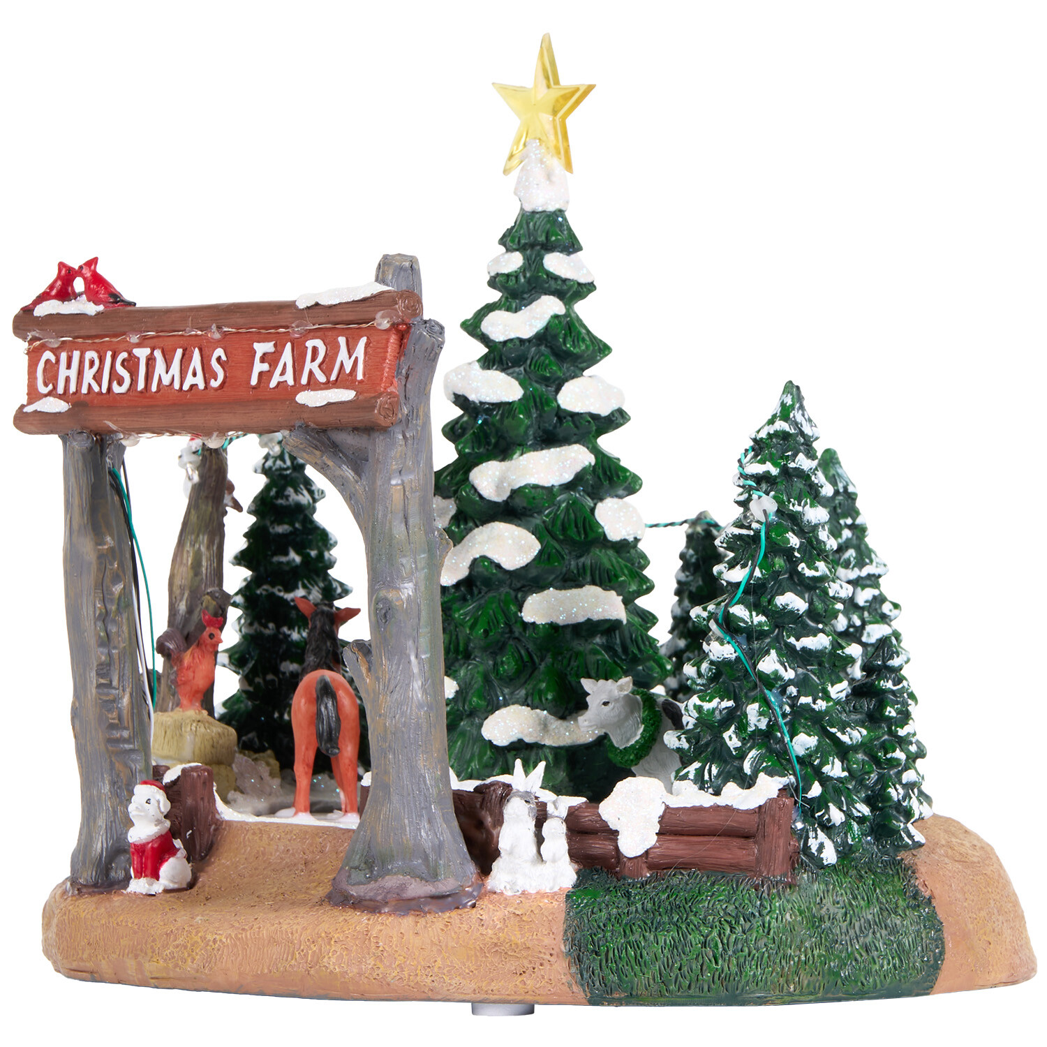 Christmas LED Farm Village Model Image 3