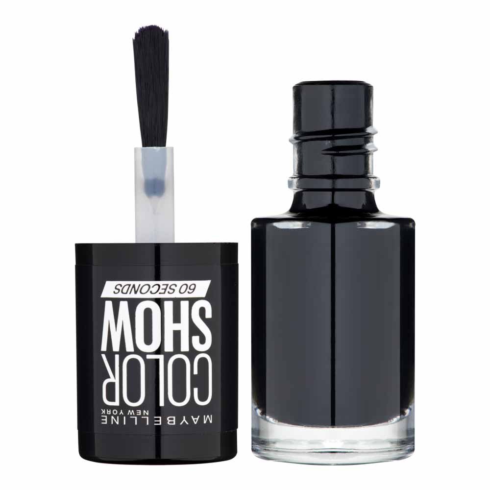 Maybelline Color Show Nail Polish Blackout 677 7ml Image 2