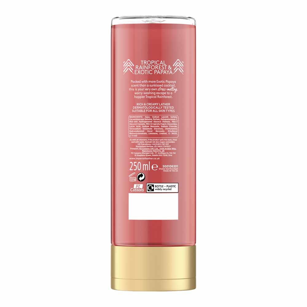 Imperial Leather Tropical Rainforest Shower 250ml Image 2