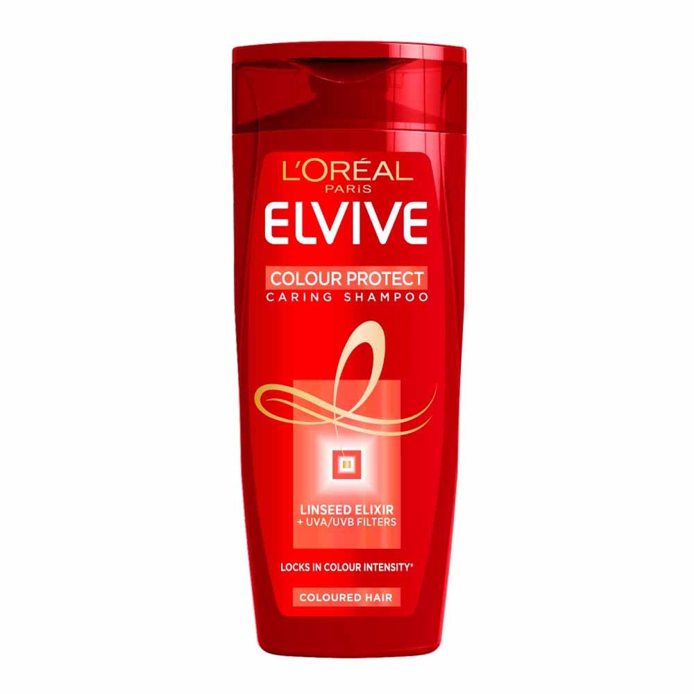 L’Oréal Paris Elvive Colour Protect Hair Shampoo for Coloured Hair 250ml Image 1