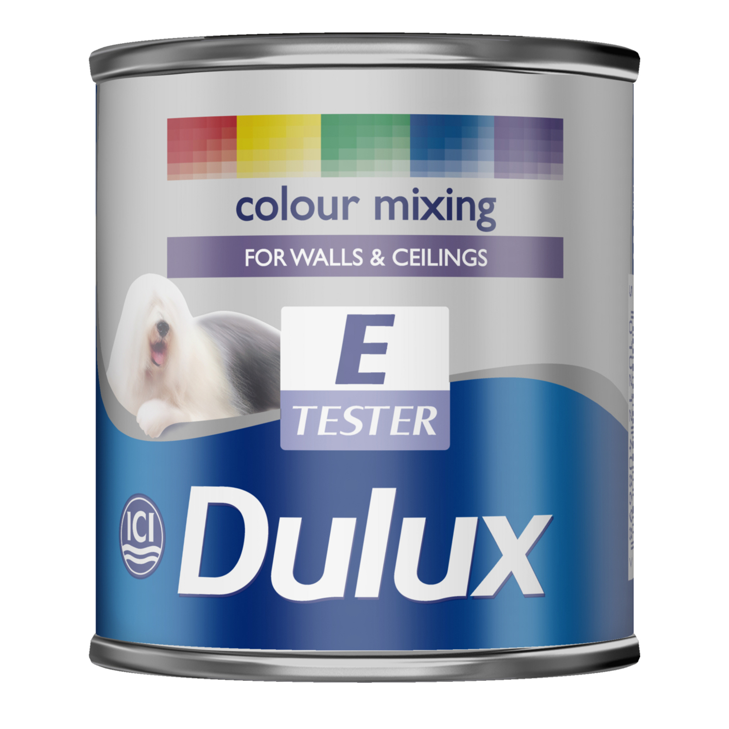 Dulux Walls and Ceilings Base Paint Tester Pot - White Image