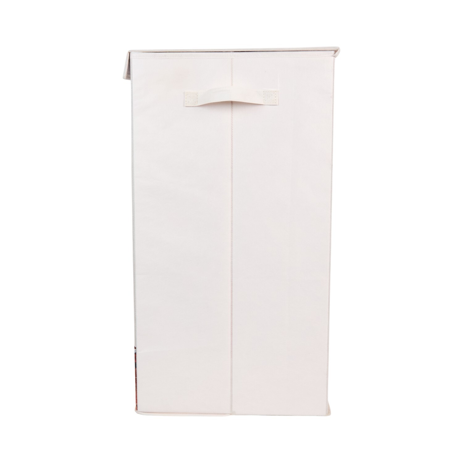 Folding Laundry Hamper White Highland Cow Image 3