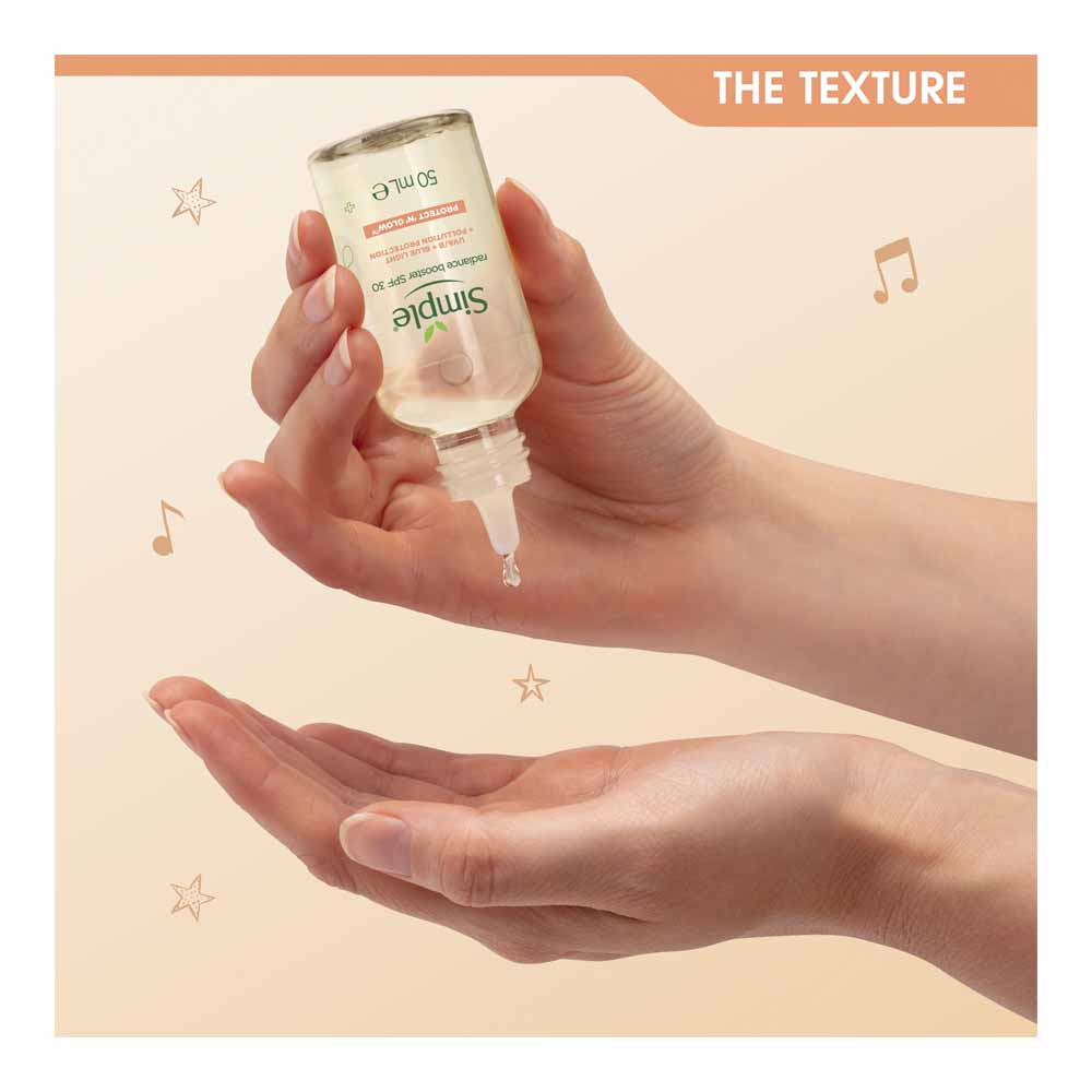 Simple Face Moisturiser SPF 30 50ml Wilko