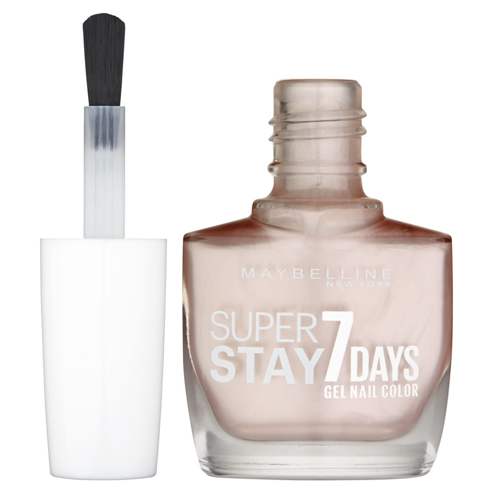 Maybelline SuperStay 7 Days Gel Nail Polish Dusted  Pearl 10ml Image 2
