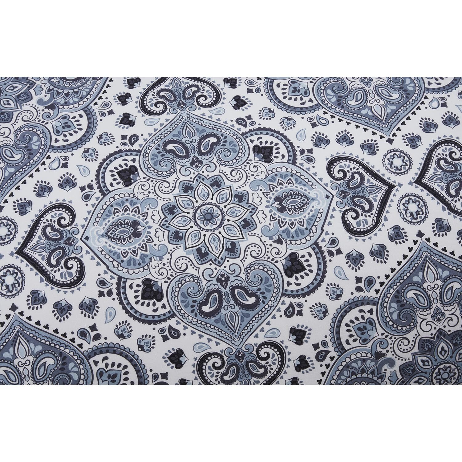 Divante Nadia Block Paisley Print Duvet Cover and Pillowcase Set - Single Image 5