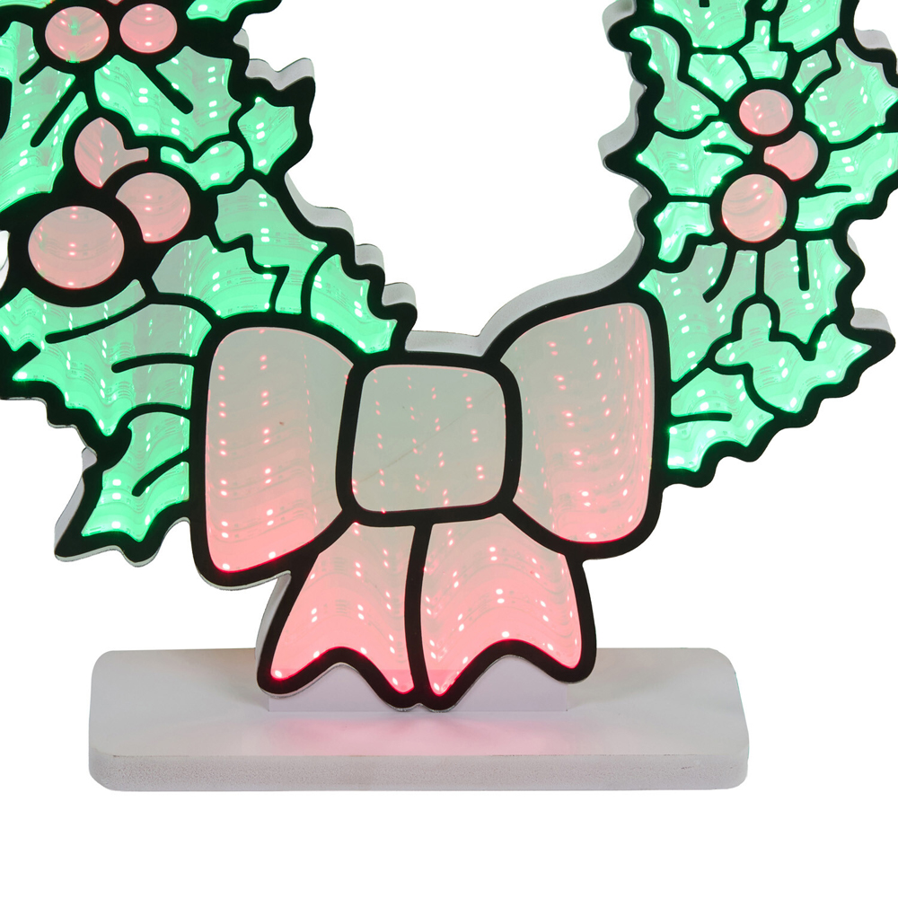 Christmas Wreath Infinity Light Image 7