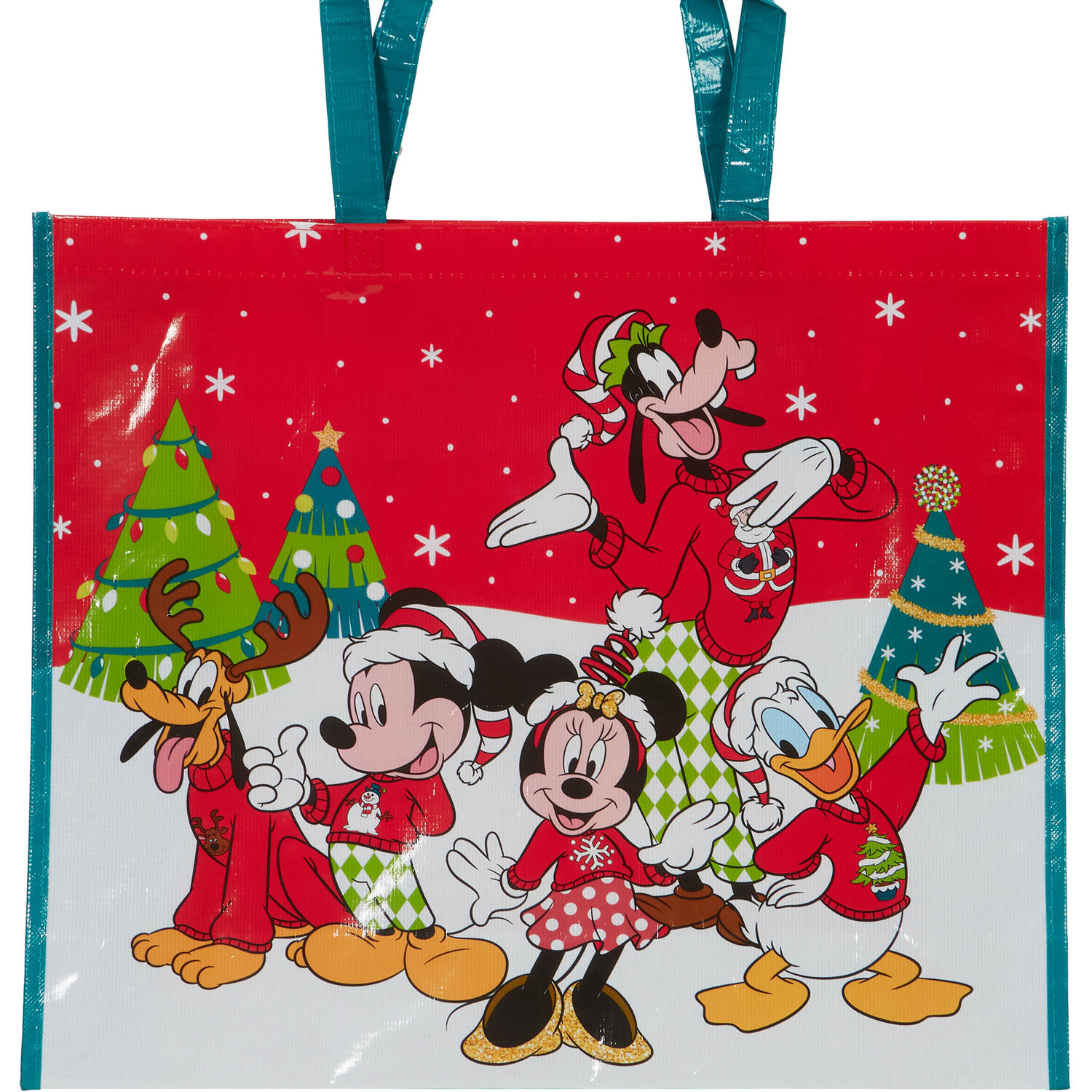 Disney Mickey Mouse Christmas Shopper Bag Image 3