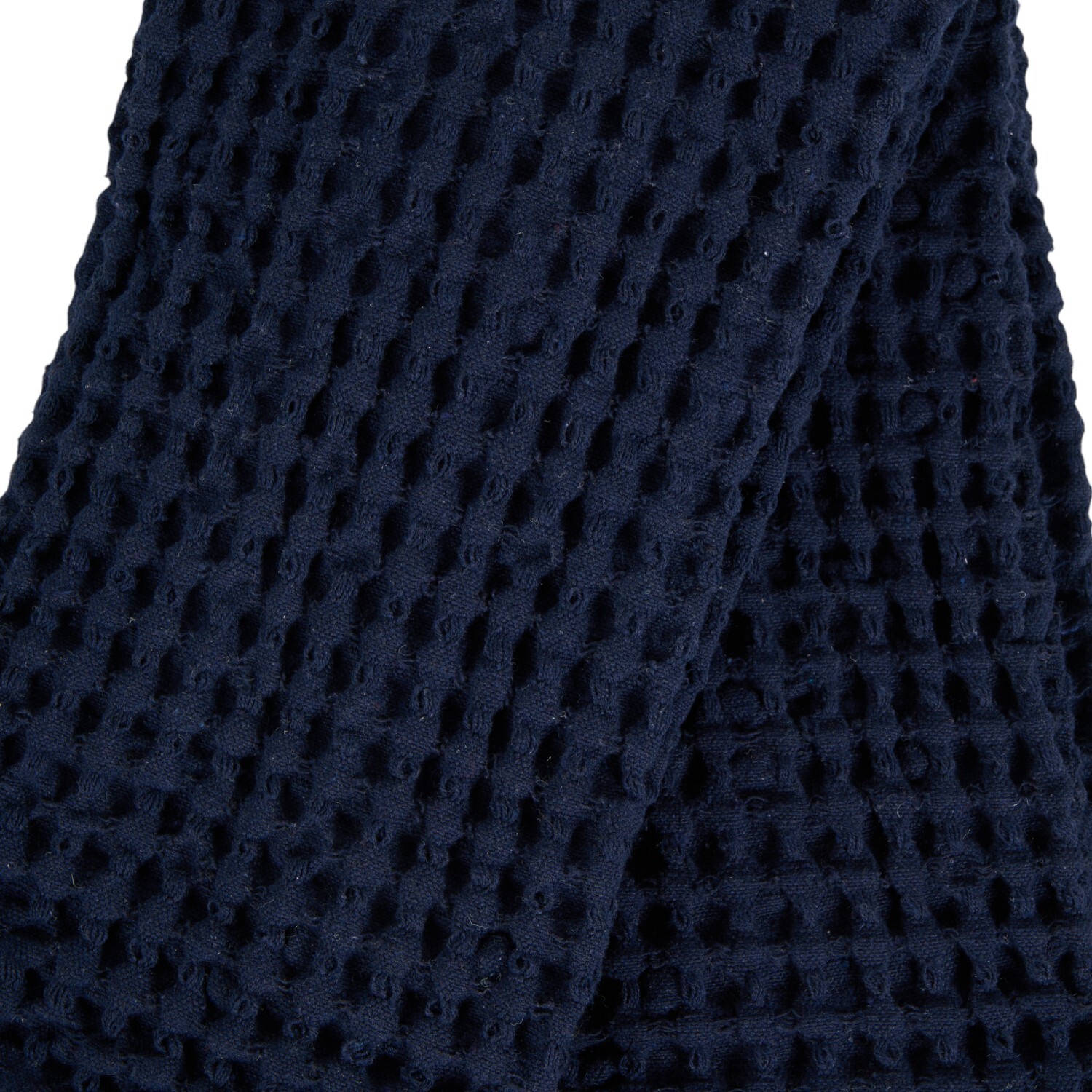 Pack of 2 Navy Waffle Tea Towels Navy Image 4