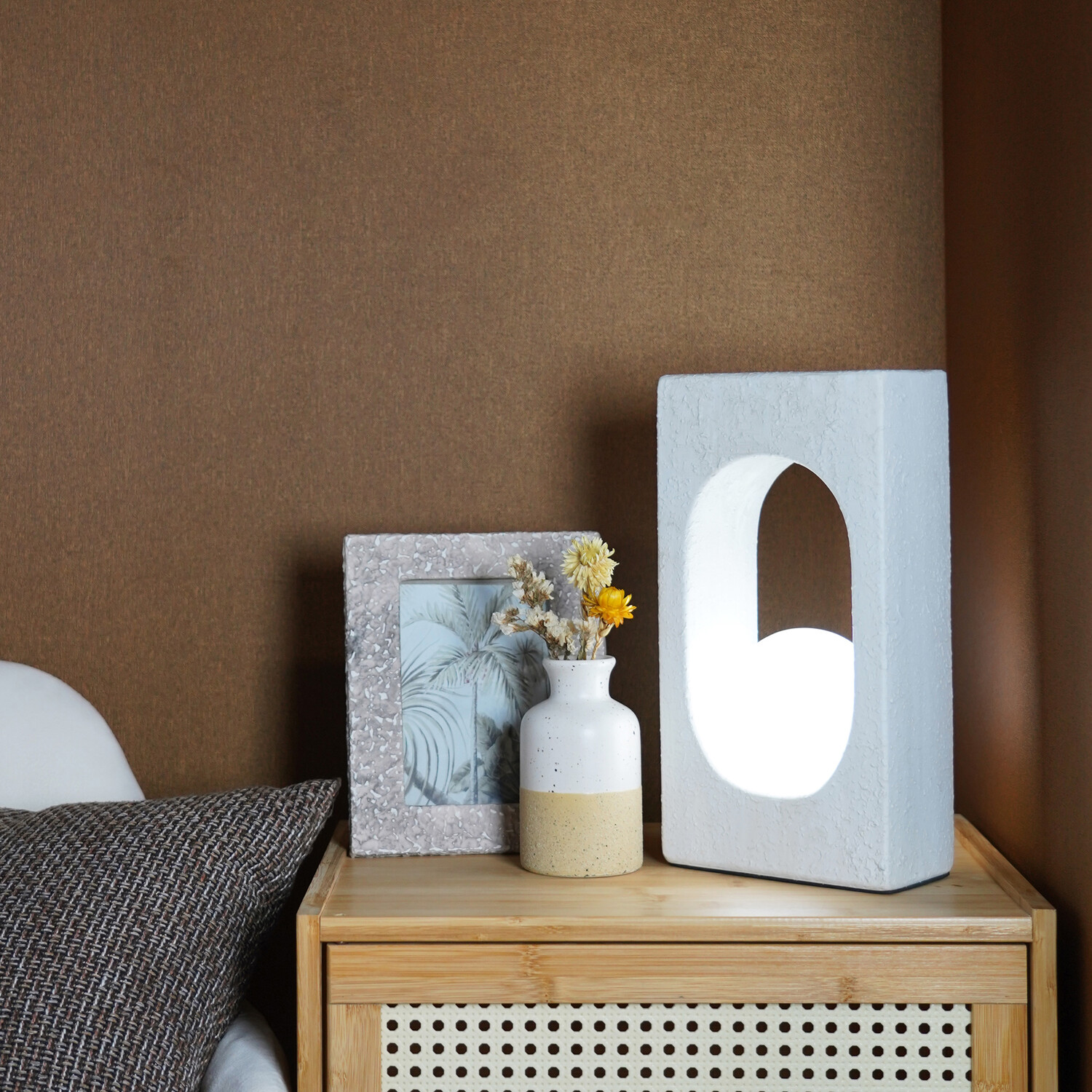 Nuri Table Lamp Taupe Image 2