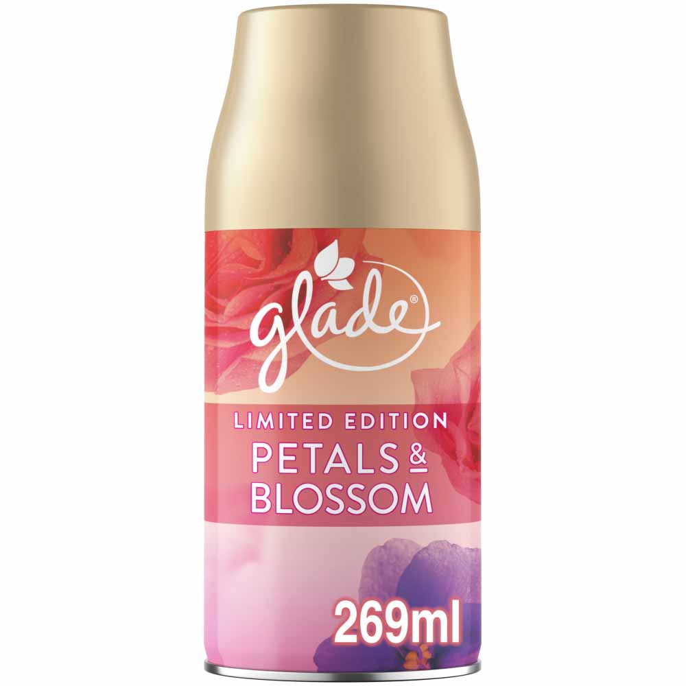 Glade Automatic Spray Refill Petals and Blossom Air Freshener 269ml  - wilko
