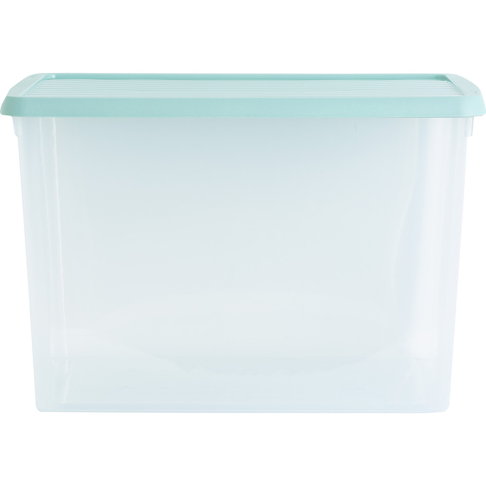 Wham 50L Clear Storage Box with Lid in Assorted Style Image 3
