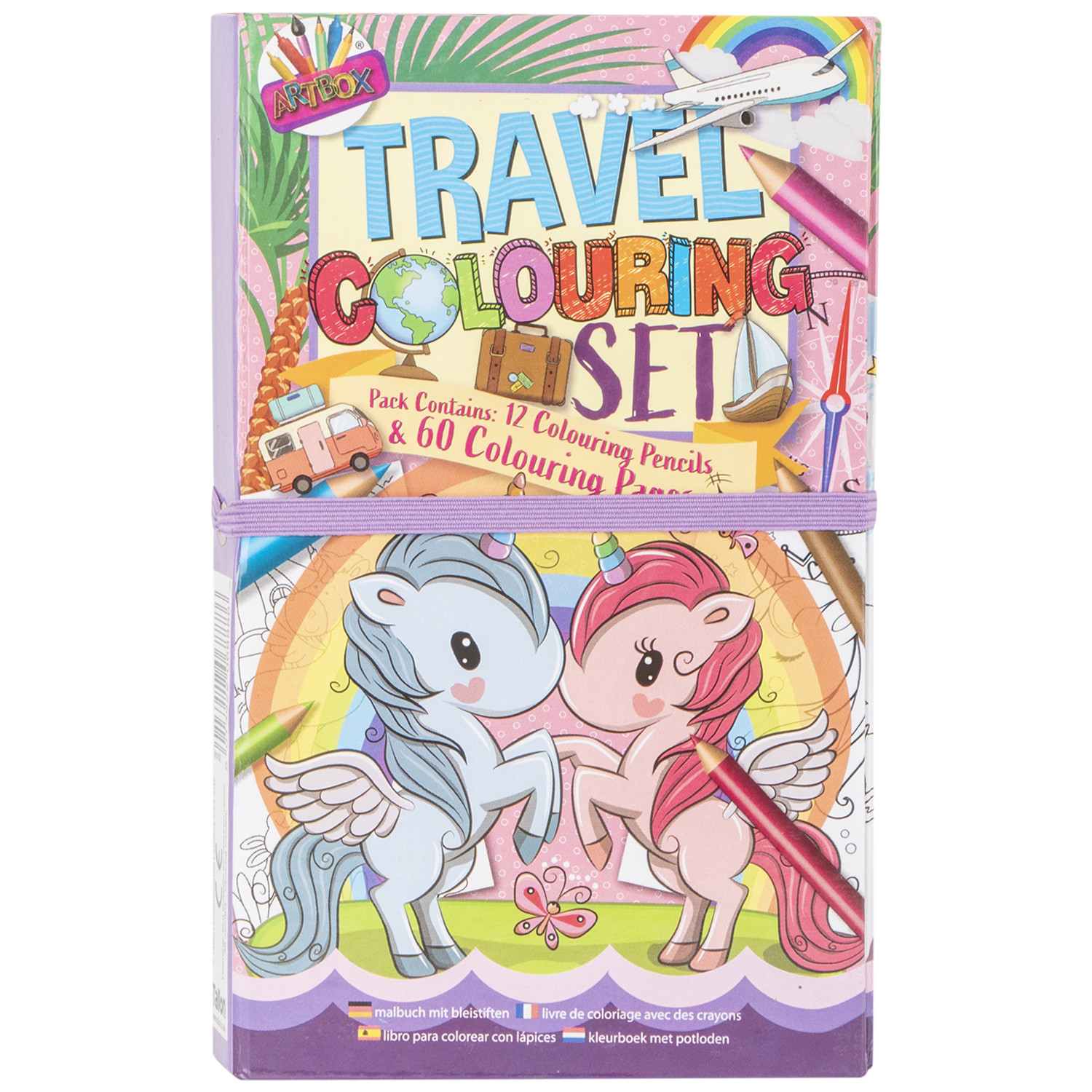 Artbox Travel Colouring Kit Image