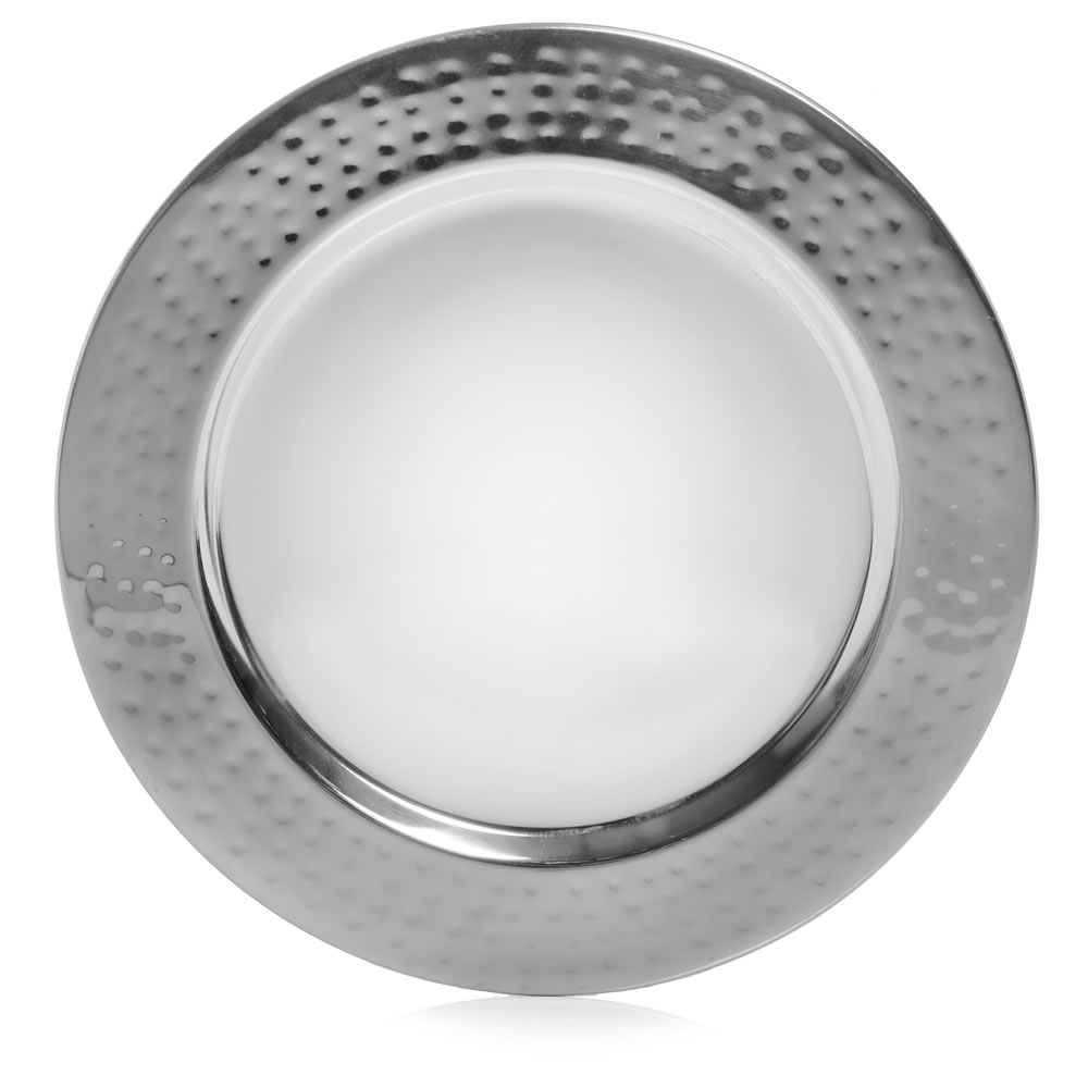 Wilko Silver Charger Plate Image