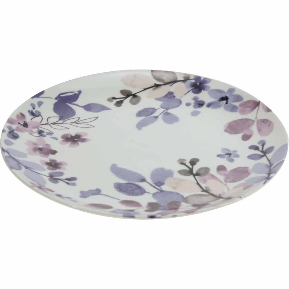 Wilko Midnight Floral Side Plate Image 3