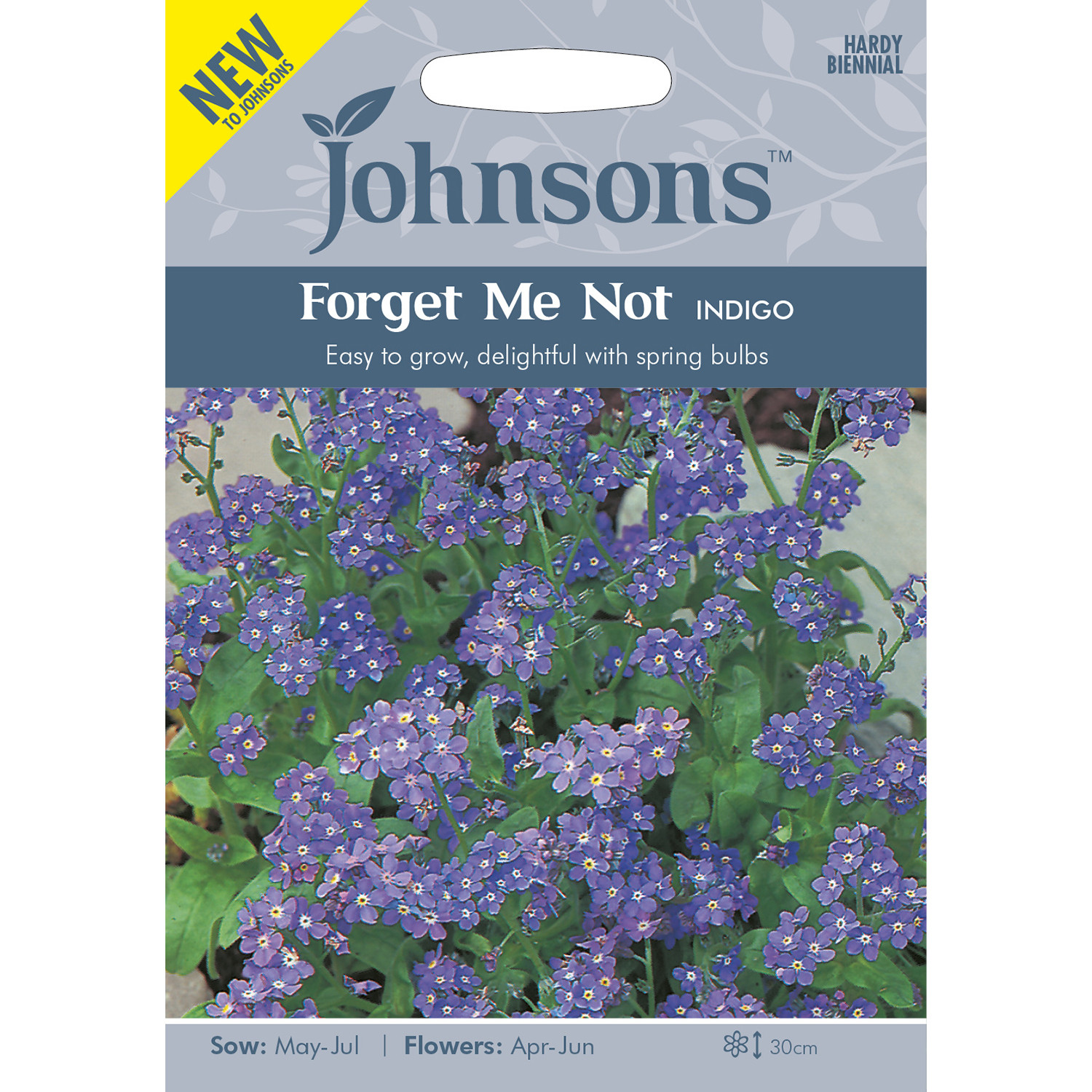 Johnsons Forget Me Not Indigo Flower Seeds Image 2