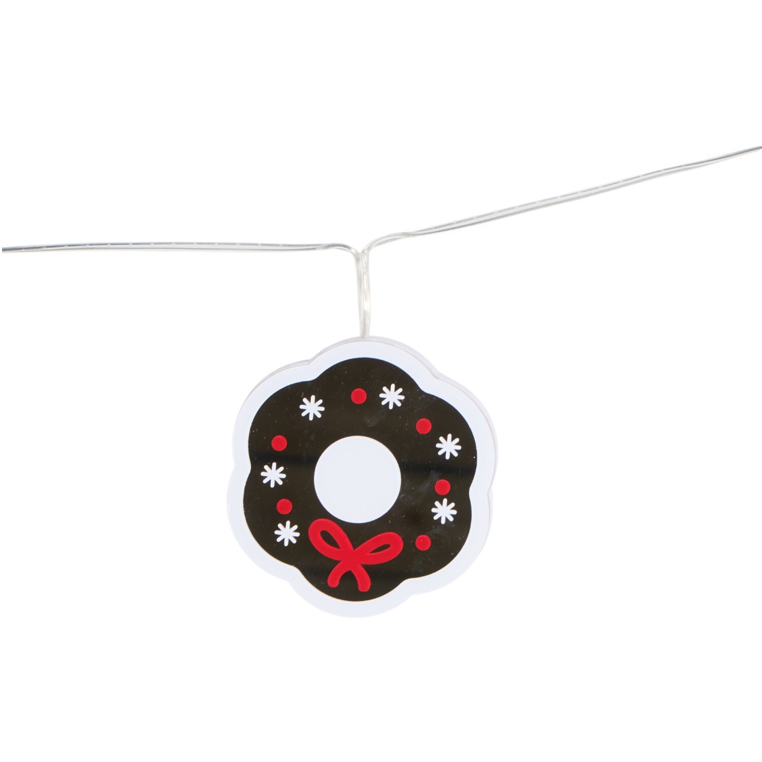 Christmas Icon Infinity String LightBlack Image 2