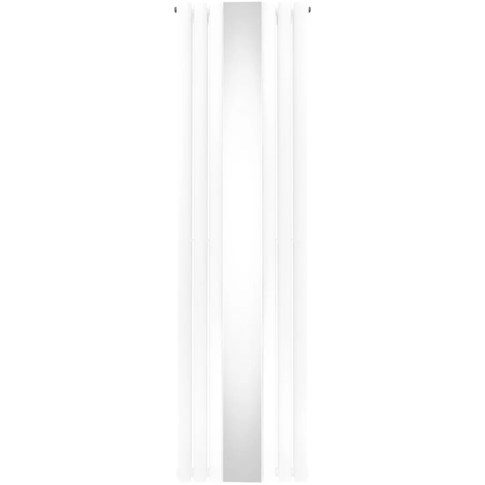 Monster Shop 5009 BTU White Oval Mirror Radiator 1800 x 500mm Image 1