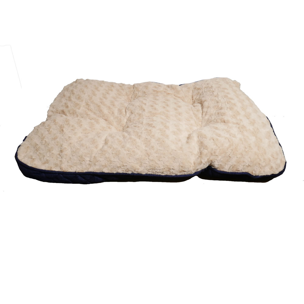 Single Wilko Quilted Mattress Dog Bed in Assorted styles Image 4