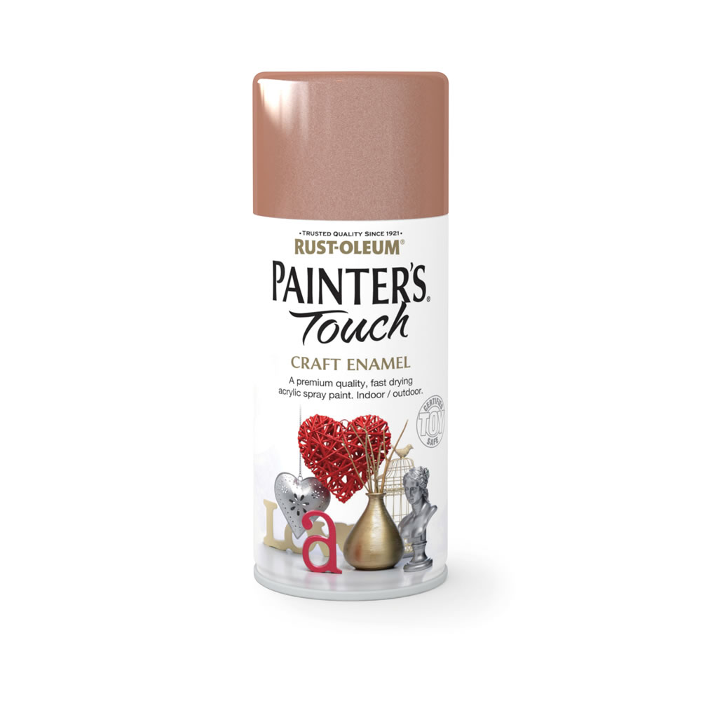 Rust-Oleum Painter's Touch Metallic Spray Paint   Copper 150ml Image