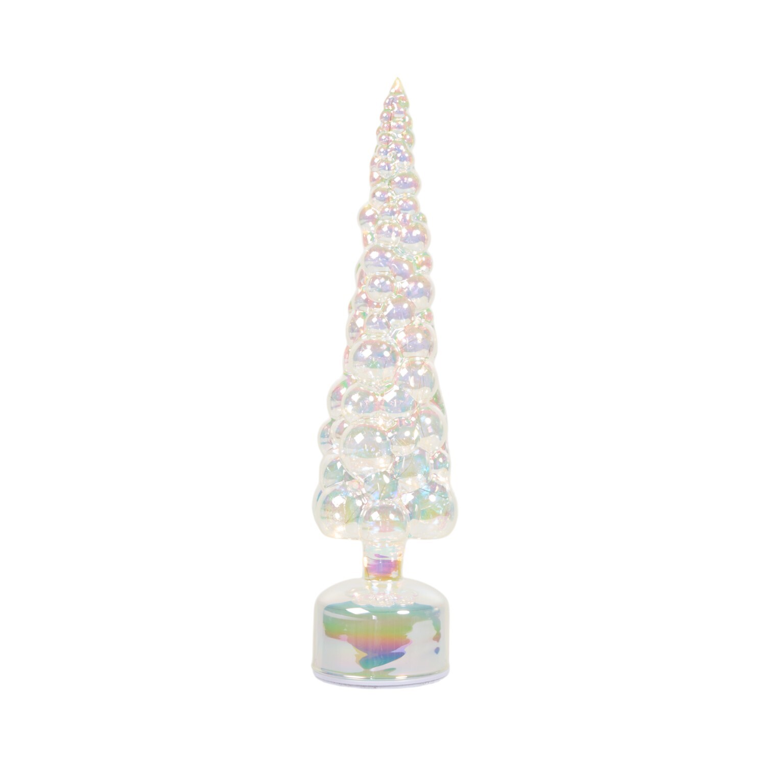 Glass Bubble Tree DecorationWhite Image 2