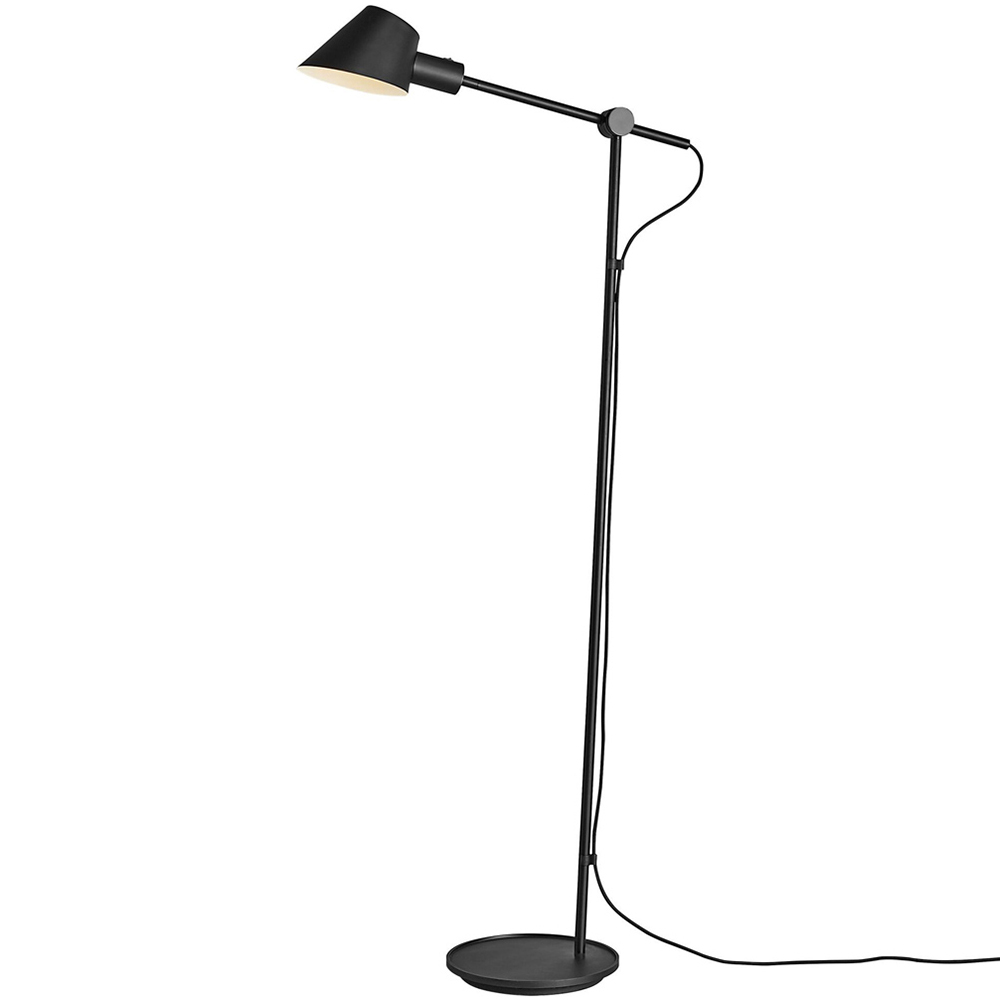 Nordlux Stay Black Flexible Floor Lamp Image 1
