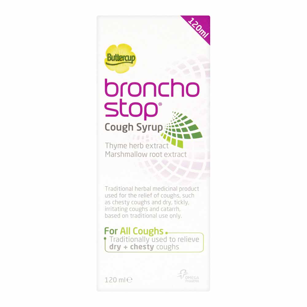 Buttercup Bronchostop Syrup 120ml  - wilko