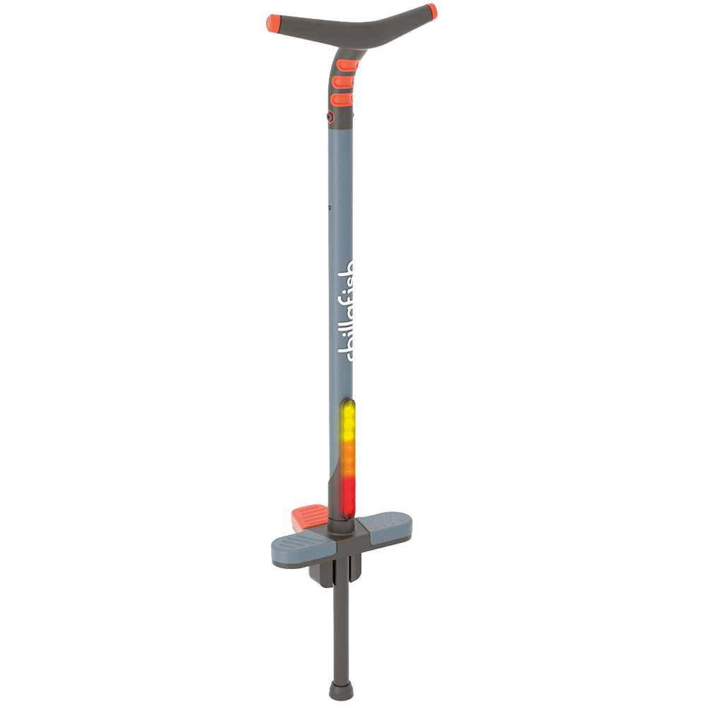 Chillafish Poogi Kids Glow Papaya Light-Up Pogo Stick Image 1