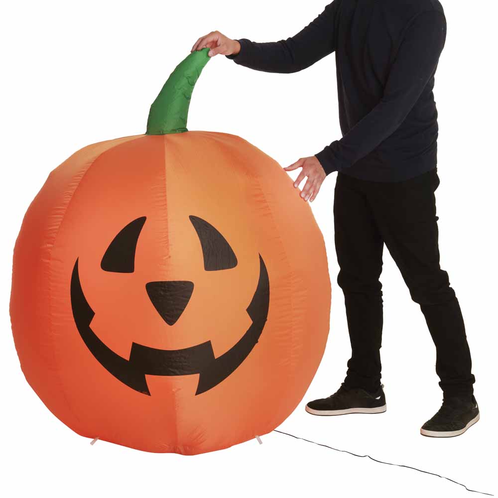 Halloween 4ft Inflatable Pumpkin Image 3