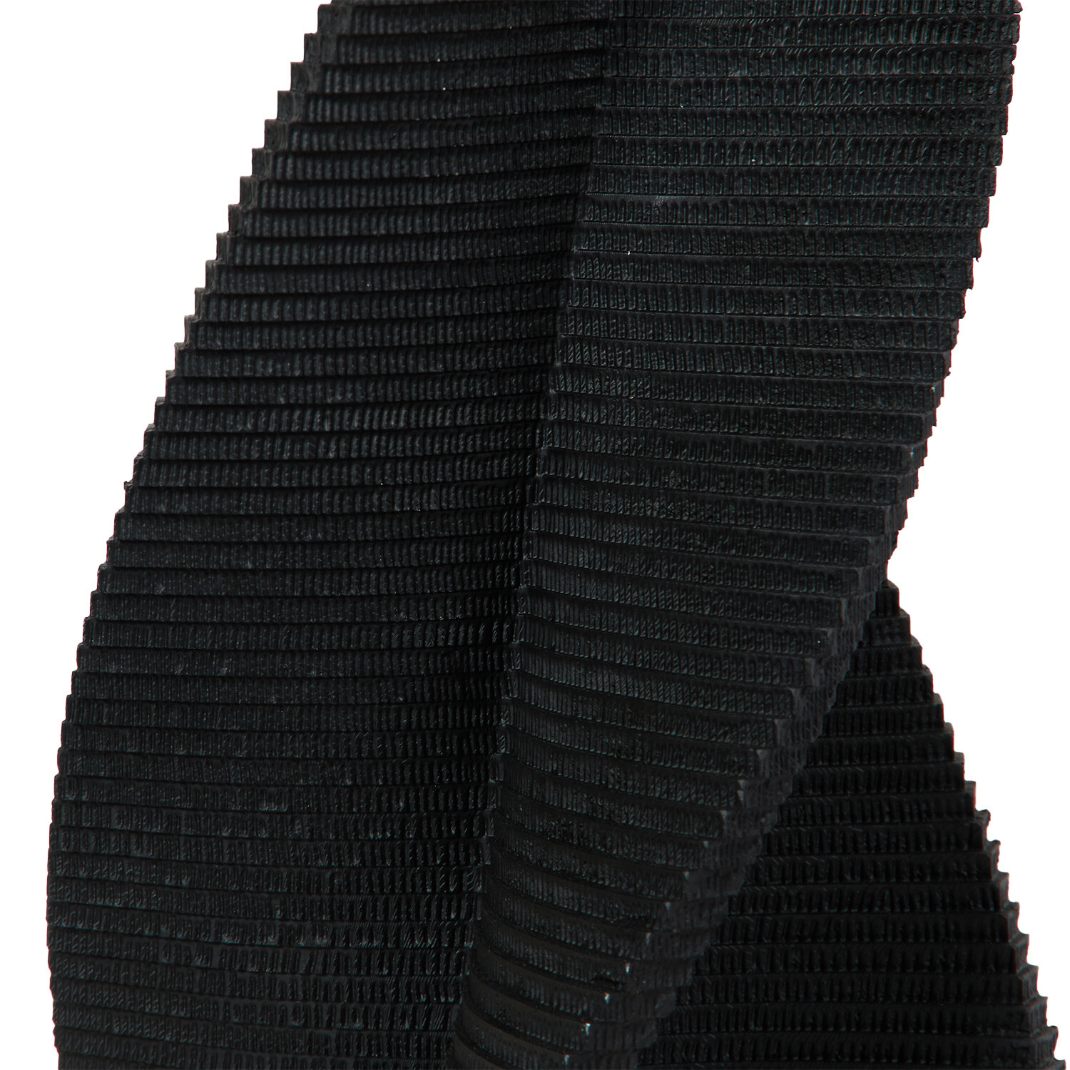 Black Swirl Sculpture Black Image 2