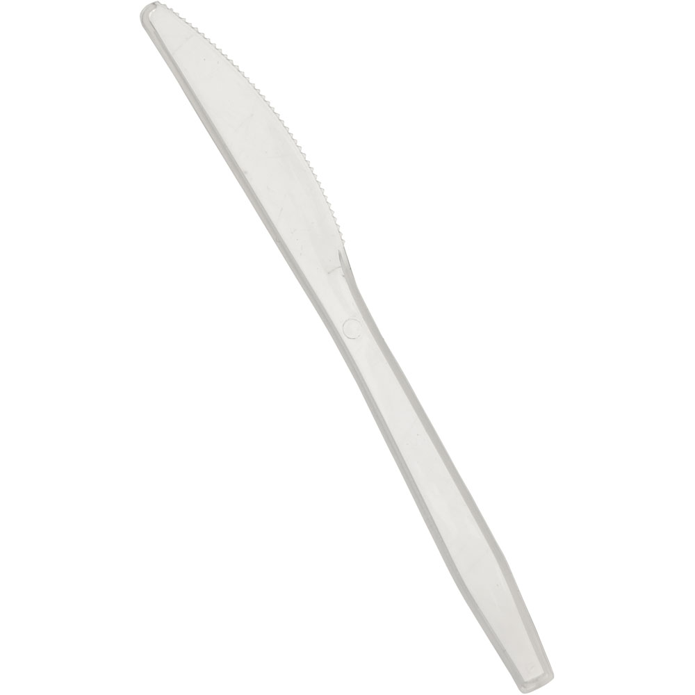 Wilko 30 Pack Reusable Plastic Knives Wilko