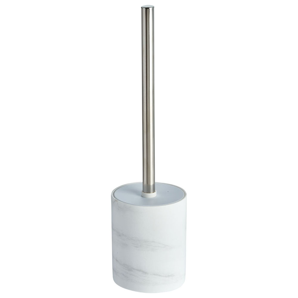 Wilko Marble Effect Toilet Brush and Holder Image 1