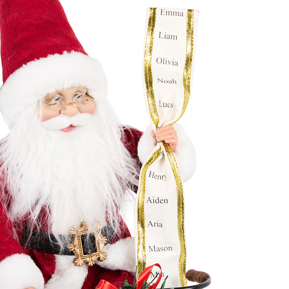 Santa on Tricycle Decoration Image 7