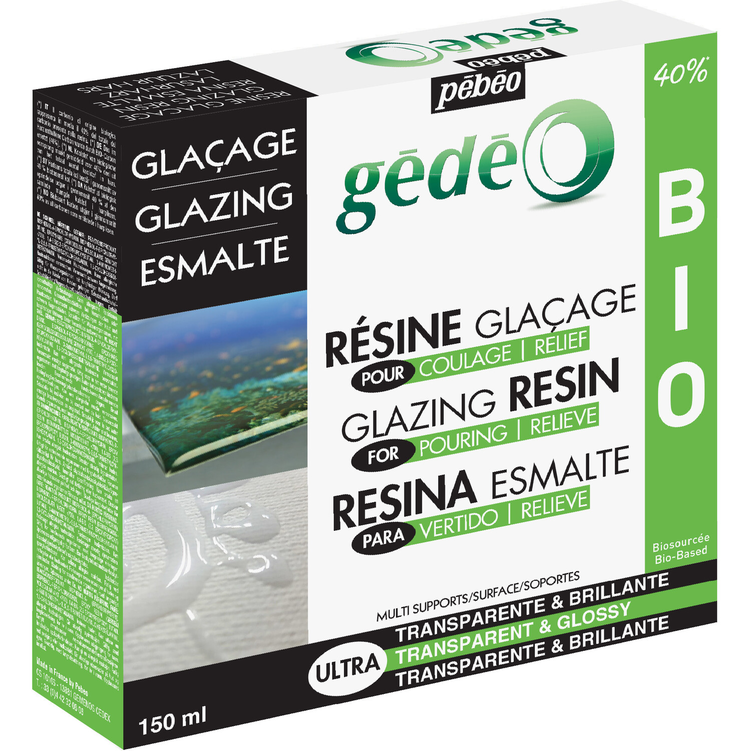 Pebeo Bio-Based Glazing Resin 150ml Image