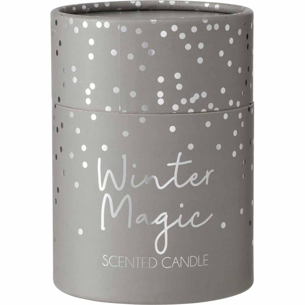 Wilko Boxed Candle Winter Image 1