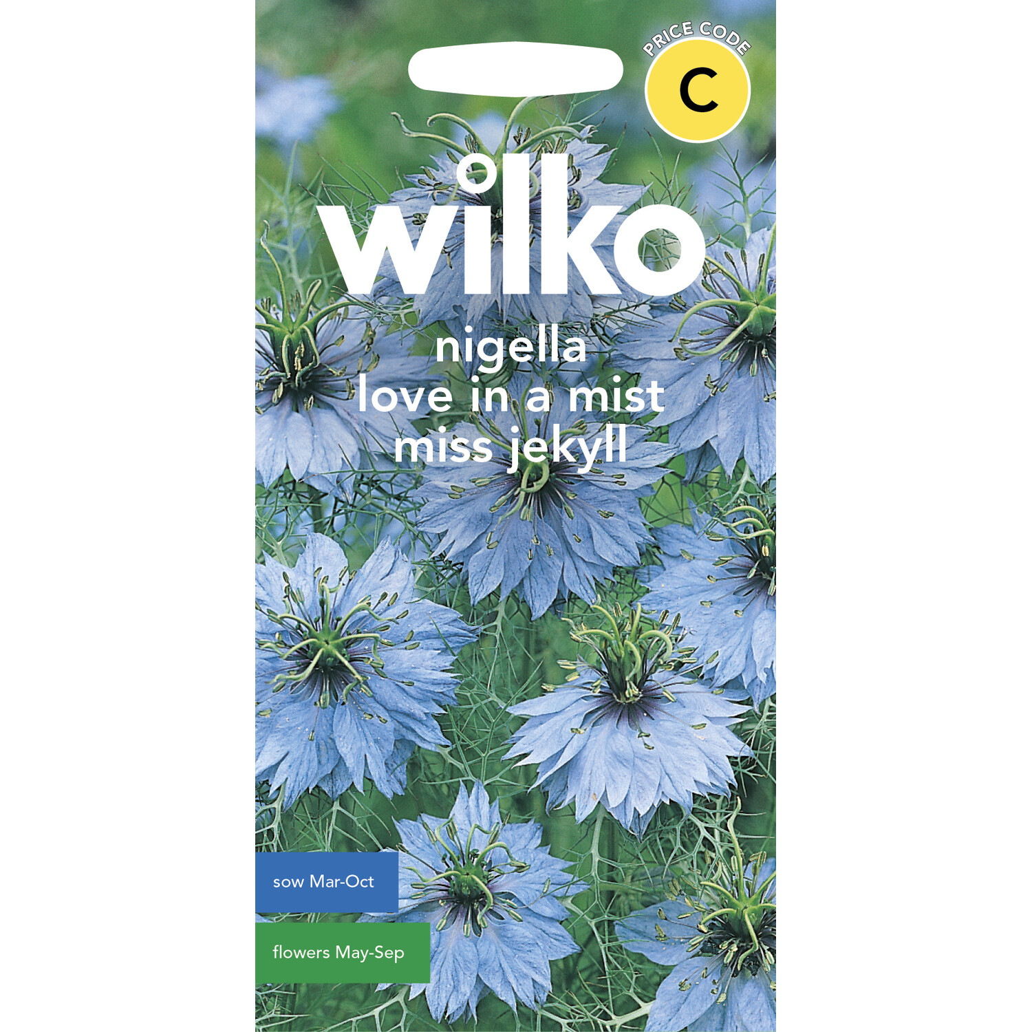 Wilko Nigella Love in a Mist Miss Jekyll Seeds Image 1